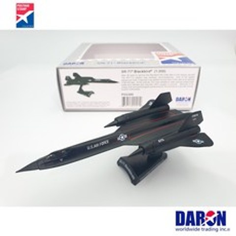다론 비행기모형 SR-71 블랙버드 정찰기 모형 Blackbird 다이캐스트 비행기 1대200 Daron Postage Stamp PS5389 스카이월드