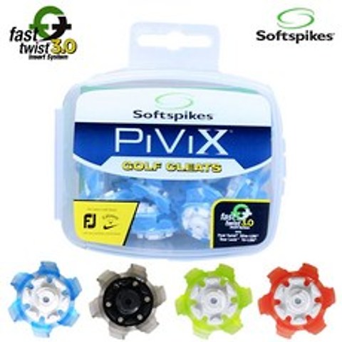 소프트스파이크 PIVIX 피빅스 스파이크 골프화징, PVFZKT-TG-X(그린화이트)