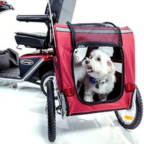 Mobility Scooter and Travel J2840 Portable Pet Carrier Trailer for Portable Probable Challenger Mobility