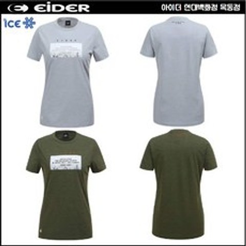 [현대백화점][아이더] (DWM19266) RAROC (라로크) 여성 라운드 티셔츠