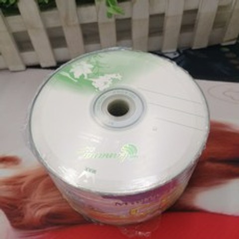 미디어전용라벨 바나나 로즈 차량용 음악 CD-R레코드 700MB공백 CD CD굽기 접시 VCD CD조각, T01-vcd700mb바나나 50매입