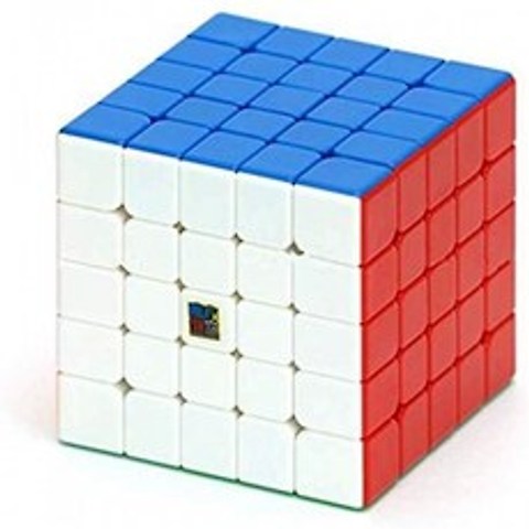 CuberSpeed Moyu Meilong 5x5 M 자기 스티커 없는 Speed Cube MFJS MEILON 5x5 M 큐빙 강의실 Meilong 5x5 M Speed Cube:, 단일옵션, 1