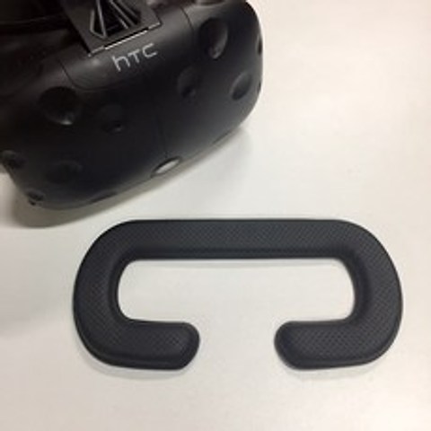 [VRMARKET] VR 안면 가죽 보호대 안면폼 마스크 바이브 오큘러스 S 퀘스트2 가능, 1개, HTC바이브