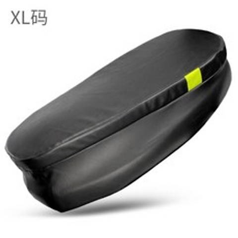 오토바이 스쿠터 엉덩이 시트 쿠션 라이딩 안장 방석 풀커버 방수, HO5 블랙-XL