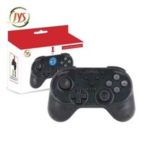 닌텐도 스위치 게임 컨트롤러 용 JYS-NS138 NFC 기능이있는 스위치 게임 패드 용 블루투스 무선, 01 CHINA, 02 Black With Box