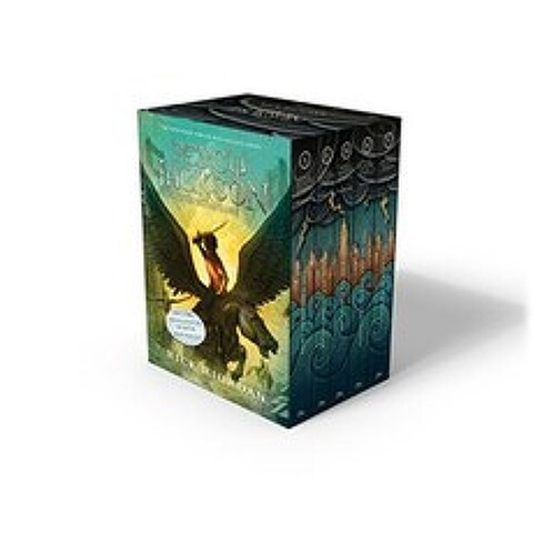 Percy Jackson and the Olympians 5 Book Paperback Boxed Set (New Covers W/Poster), Disney Press