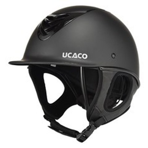 STK 조절 가능한 승마 헬멧 통기성 6색 남녀공용 승마용품, 다중, ABS 플라스틱, 블랙 M