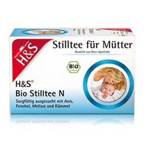 H&S 독일 프리미엄 유기농 모유수유 스틸티 20포 1박스, 1box, 40g