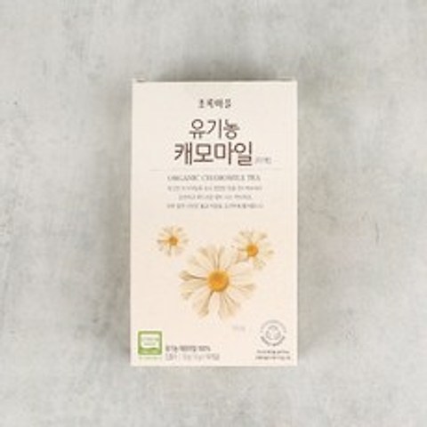 초록마을 유기농캐모마일(티백)(10g/1g×10개입)