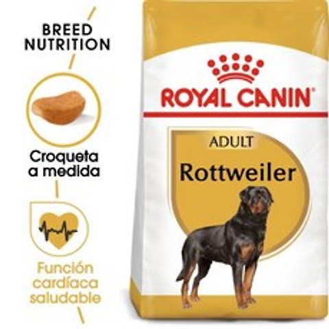 로얄 Canin Rottweiler|Dog Dry Food|, 1개, 단일, 단일