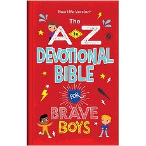 용감한 소년들을 위한 Ato Z Devotional Bible:, 단일옵션