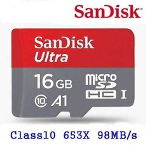 샌디스크/카네비컴 뷰게라 VG-10RS 환 메모리카드16GB, 상세페이지 참조