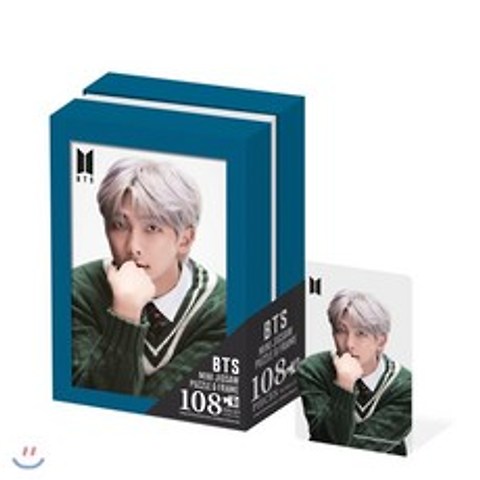 BTS 액자 직소퍼즐 108피스 - RM : 퍼즐 1종+액자형 박스+포토카드, 대원앤북(대원씨아이)
