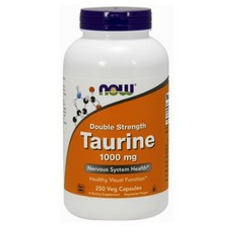 나우푸드 타우린 1000 mg 250정 NOW Supplements Taurine 250 Veg Capsules, 상세 참조, 상세 참조