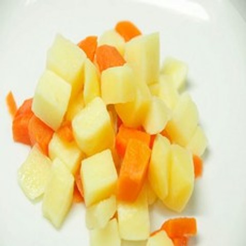 글로벌냉동 냉동 손질된 야채2종(감자 당근), 1개, 1kg