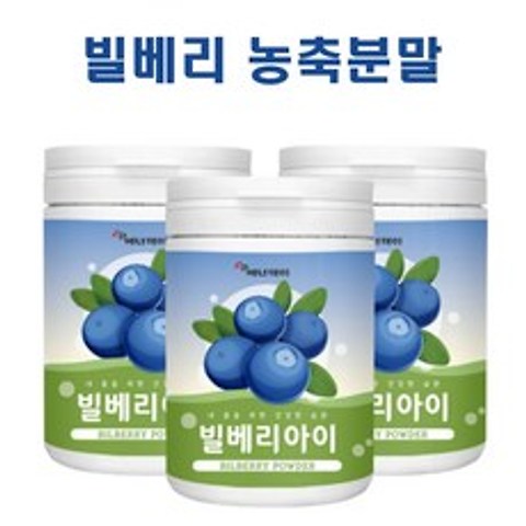 빌베리 분말 가루 와일드 블루베리 열매 추출물 메리골드 안토시아닌 눈건강 루테인 효능 추천 bilberry powder, 3개, 230g