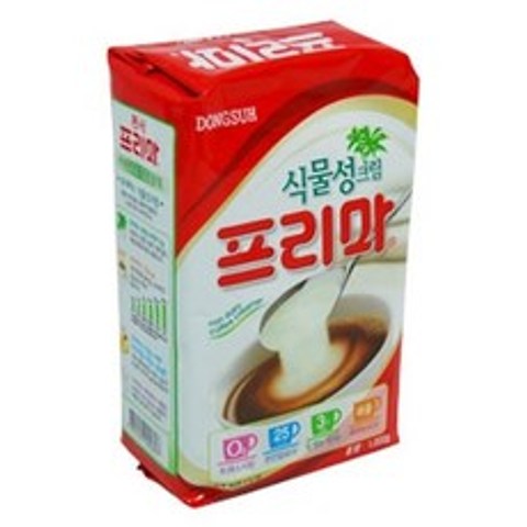 동서 프리마 식물성크림 1kg 식품 > 커피/차 커피 커피믹스 커피프림, 1