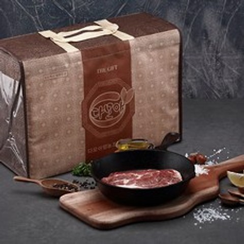 [Premium Pork] 흑돼지 듀록 목살 500gx2팩+이베리코 목살 500gx2팩 세트, 단품