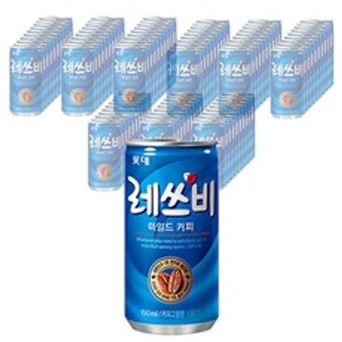 롯데칠성음료(주) 레쓰비 마일드 150ml 캔커피