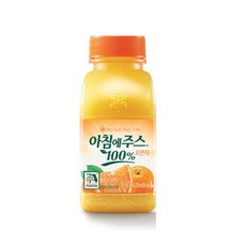 서울우유 아침에주스 오렌지 210ml(아이스박스포장), 15개