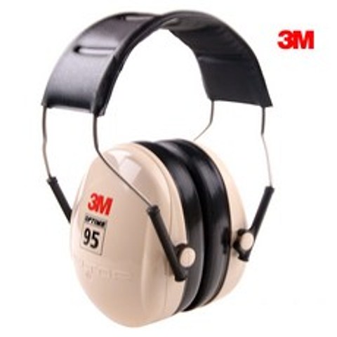 3M 방음귀덮개 H6A 헤드셋형 귀마개 청력보호구 소음 방지 차단 차음, 1개
