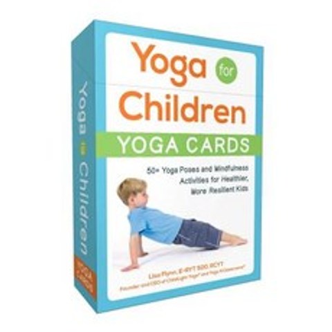 (영문도서) Yoga for Children--Yoga Cards: 50+ Yoga Poses and Mindfulness Activities for Healthier More Resilient Kids Paperback, Adams Media Corporation