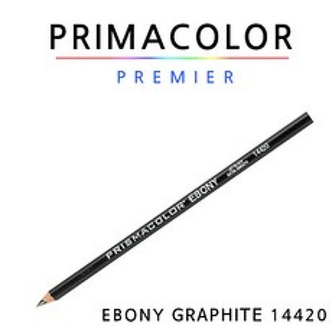 프리즈마 프리즈마컬러 에보니 스케치 펜슬 소묘 연필 미술연필 낱자루, 에보니펜슬 14420, 1개