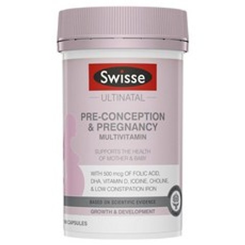 Swisse Ultinatal Pre Conception & Pregnancy 180 Capsules, 1개