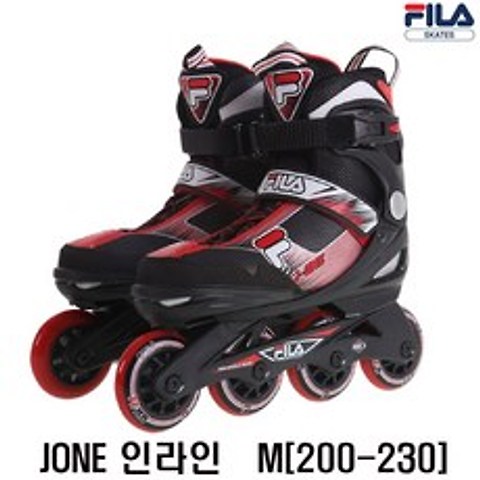 FILA 휠라 JONE 제이원 인라인스케이트 아동 쥬니어 사이즈조절, JONE_남아M(200-230)