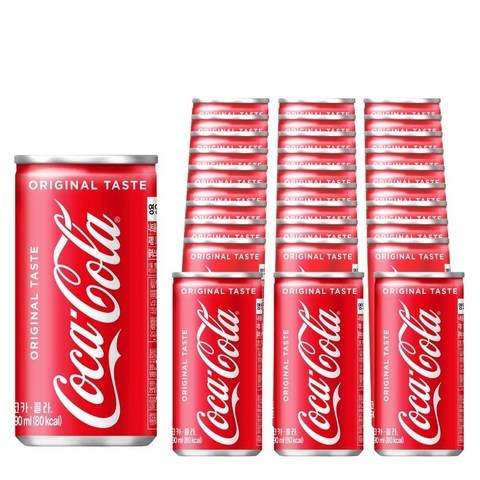 [코카콜라음료] 코카콜라 190ml x, 30캔