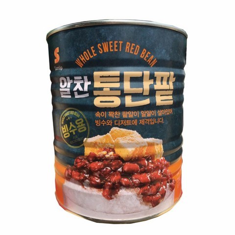 삼립 알찬 통단팥, 3kg, 1개