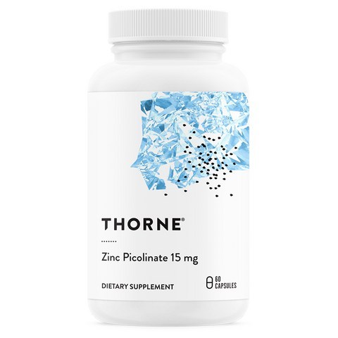 Thorne Research 아연 피콜리네이트 베지테리안 캡슐, 60개입, 1개