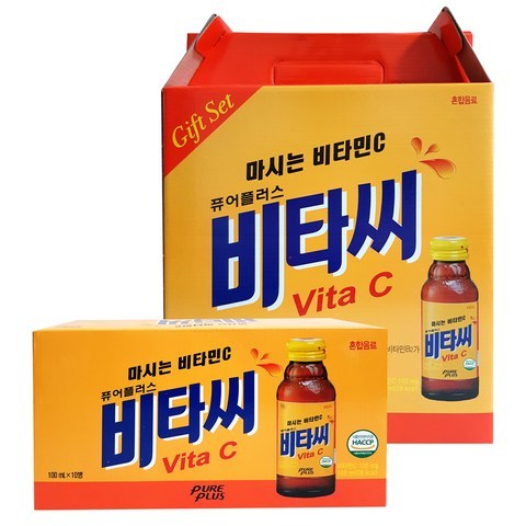 퓨어플러스 비타씨, 20개입, 100ml