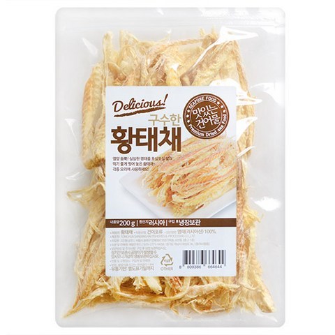 해맑은푸드 황태채, 200g, 1개