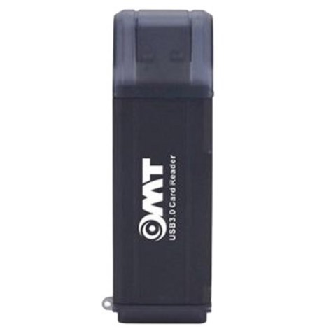 오엠티 USB3.0 멀티 카드리더기, OCR-USB30, 블랙