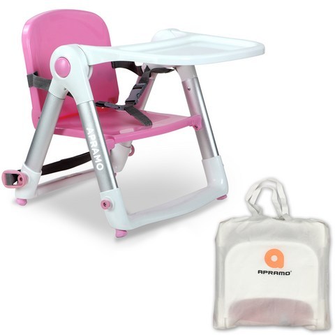 아프라모 휴대용 부스터 유아식탁의자 펜톤라벨 + 휴대용가방, 메이플