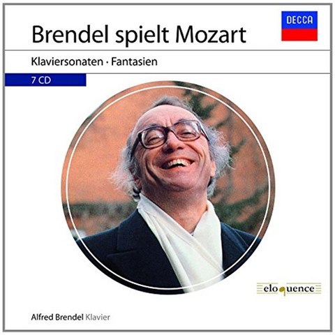 ALFRED BRENDEL - BRENDEL SPIELT MOZART : PIANO SONATAS 알프레드 브렌델 : 데카 필립스 모차르트 소나타 녹음 전집 EU수입반, 7CD