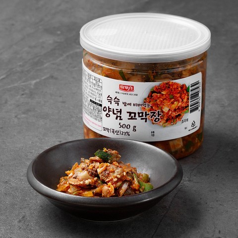 나무새 쓱쓱 양념 꼬막장, 500g, 1개