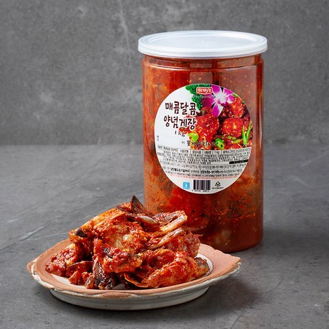 나무새 양념게장, 1kg, 1개