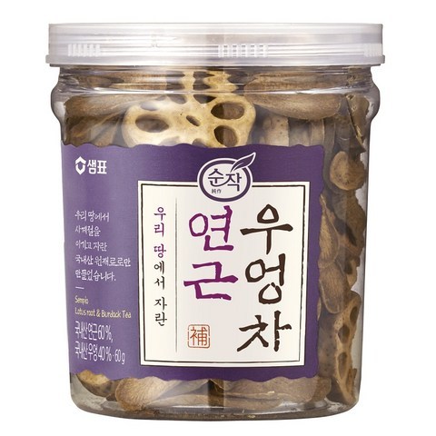 순작 연근 우엉차, 60g, 1개