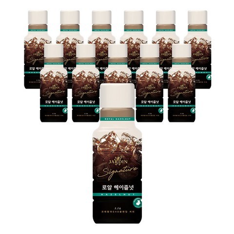 시그니처 로얄 헤이즐넛 커피, 1.1L, 12개