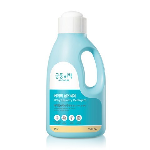 궁중비책 베이비 섬유세제 용기 1.5L, 1개