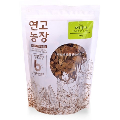 연고농장 볶은 작두콩차, 200g, 1개