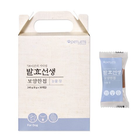 발효선생 보양한첩 강아지영양제 30p, 1개, 눈물 + 장