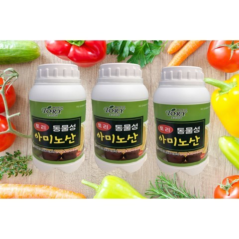 단백질 동물성아미노산액 500ml -- 식물활력제 식물영양제 텃밭작물용 실내식물용 병든식물 영양공급 식물을 활력있게 식물을 잘 자라게 잘자람 광택 맛있는 농산물 야채 과일 채소, 1개