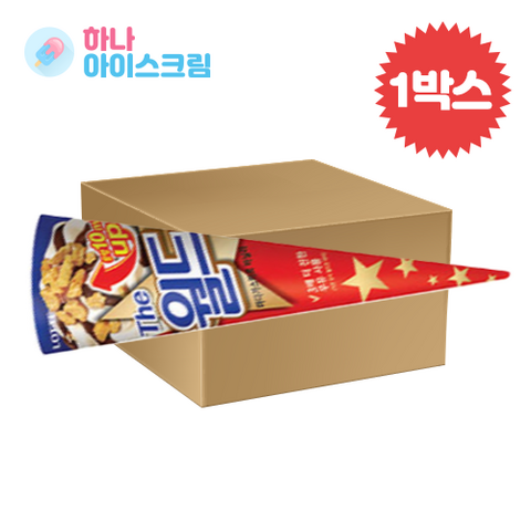 (하나유통)롯데제과 월드콘 24개 1박스 아이스크림, 1box, 160ml