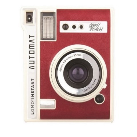 로모그래피 로모 인스턴트 카메라 오토맷 단품, 보라보라 (화이트), 1개