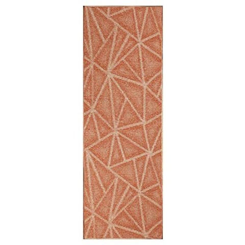 EOM Modern Indoor Outdoor Commercial Solid Color Rug - Rust 4 [4 x 38- Rust] - E083308N6XL7VZ9, 4 x 38- Rust