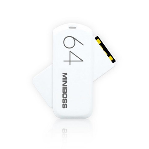 미니보스 USB 메모리 카드 스윙형 메모리 USB 8GB 16GB 32GB, 64GB