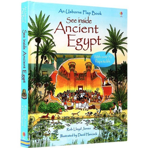 영어원서 Usborne See Inside Ancient Egypt 고대 이집트 플랩북